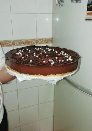 Una foto de Tarta de ColaCao