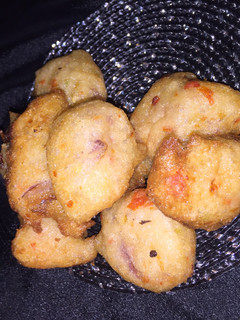 A picture of Yam pritters.