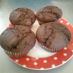 A picture of Chocolate muffins.