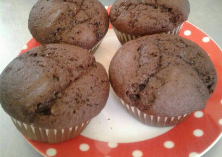 Recipe of Speedy Chocolate muffins