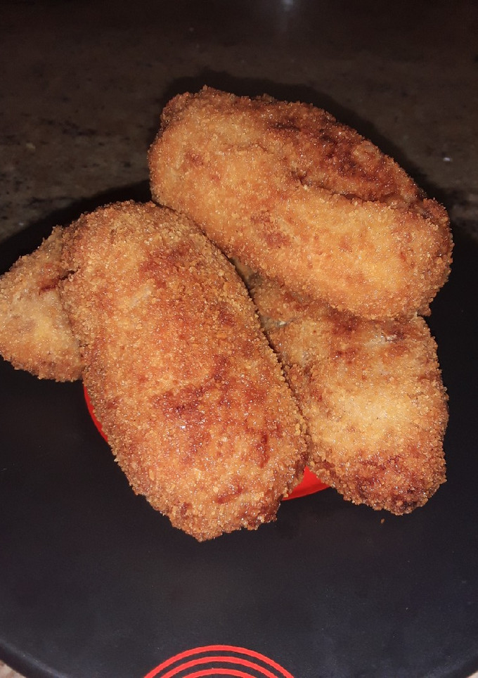 Una foto de Croquetas de atún y queso