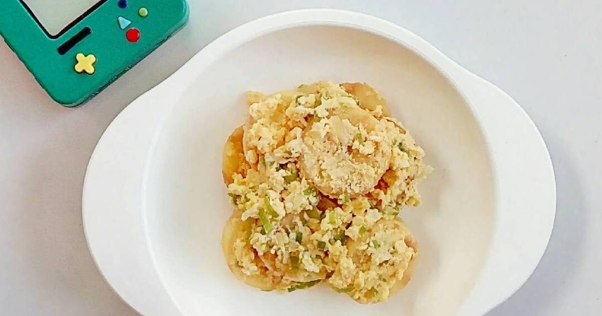 Resep Unsalted Egg Tofu MPASI oleh dinar indah palupi Cookpad