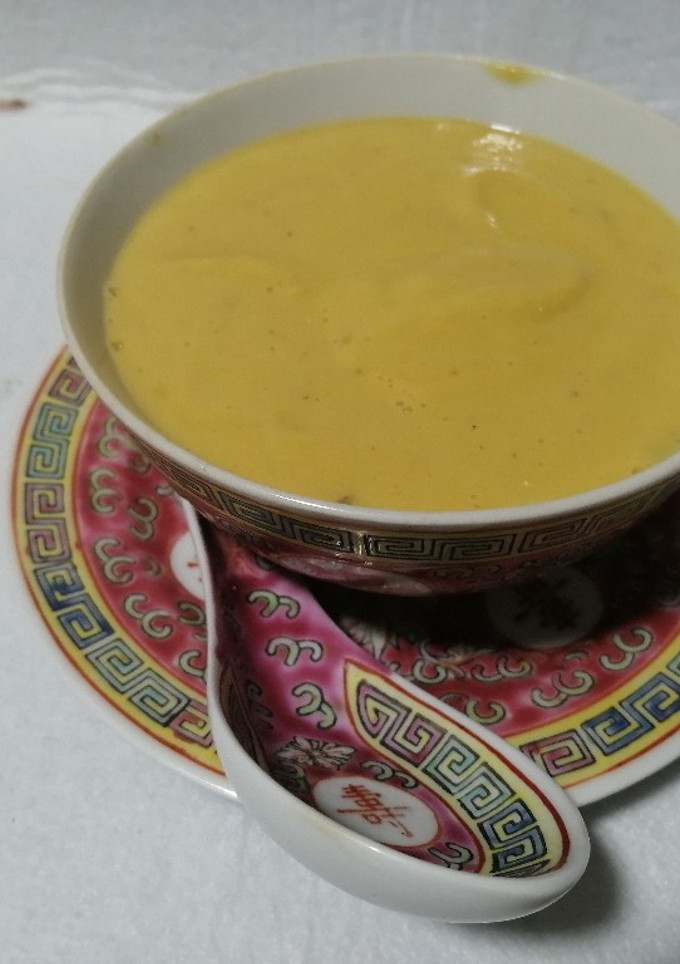 Una foto de Crema de calabacín con sorpresa, keto