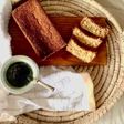 Budín saludable de limón, yogur y coco