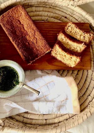 Una foto de Budín saludable de limón, yogur y coco