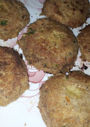 A picture of Fish shami kabab.
