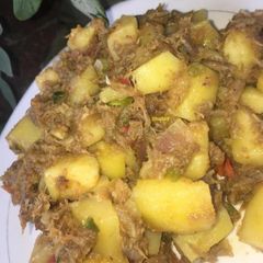 Minced meat potato A picture of Minced meat potato.