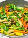 Nấm Xào Rau Củ Chay