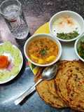 Tricolor lunch