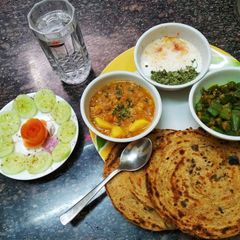 Tricolor lunch A picture of Tricolor lunch.