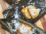 Gambar inti kelapa kuih koci