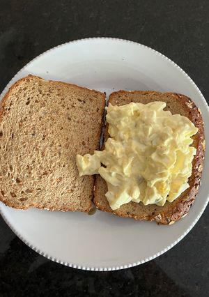A picture of Curried Egg Salad.