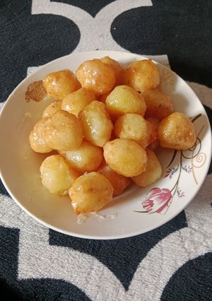 Foto resep Bola bola singkong manis