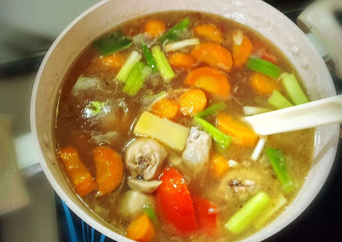 Sop Ayam Seger (no Amis)