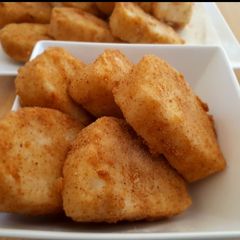 A picture of Fried Ugali Nuggets.