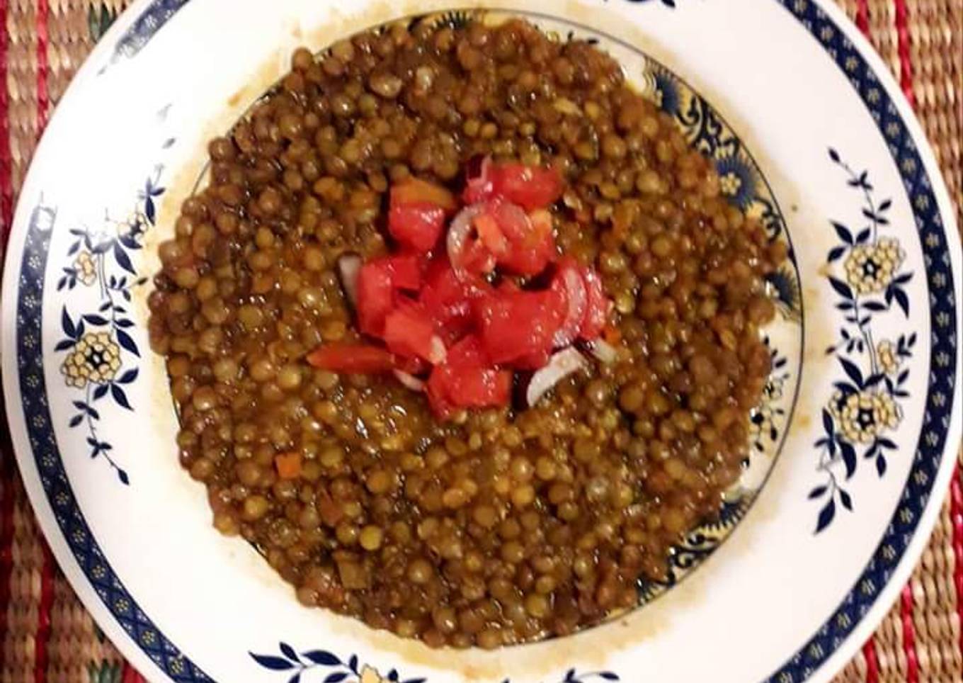 Guiso de lentejas