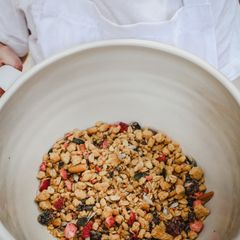 A picture of Quick and Easy Homemade Granola.