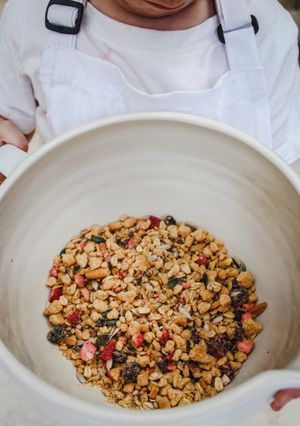 A picture of Quick and Easy Homemade Granola.