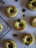 Donuts de arándanos, limón y choco blanco