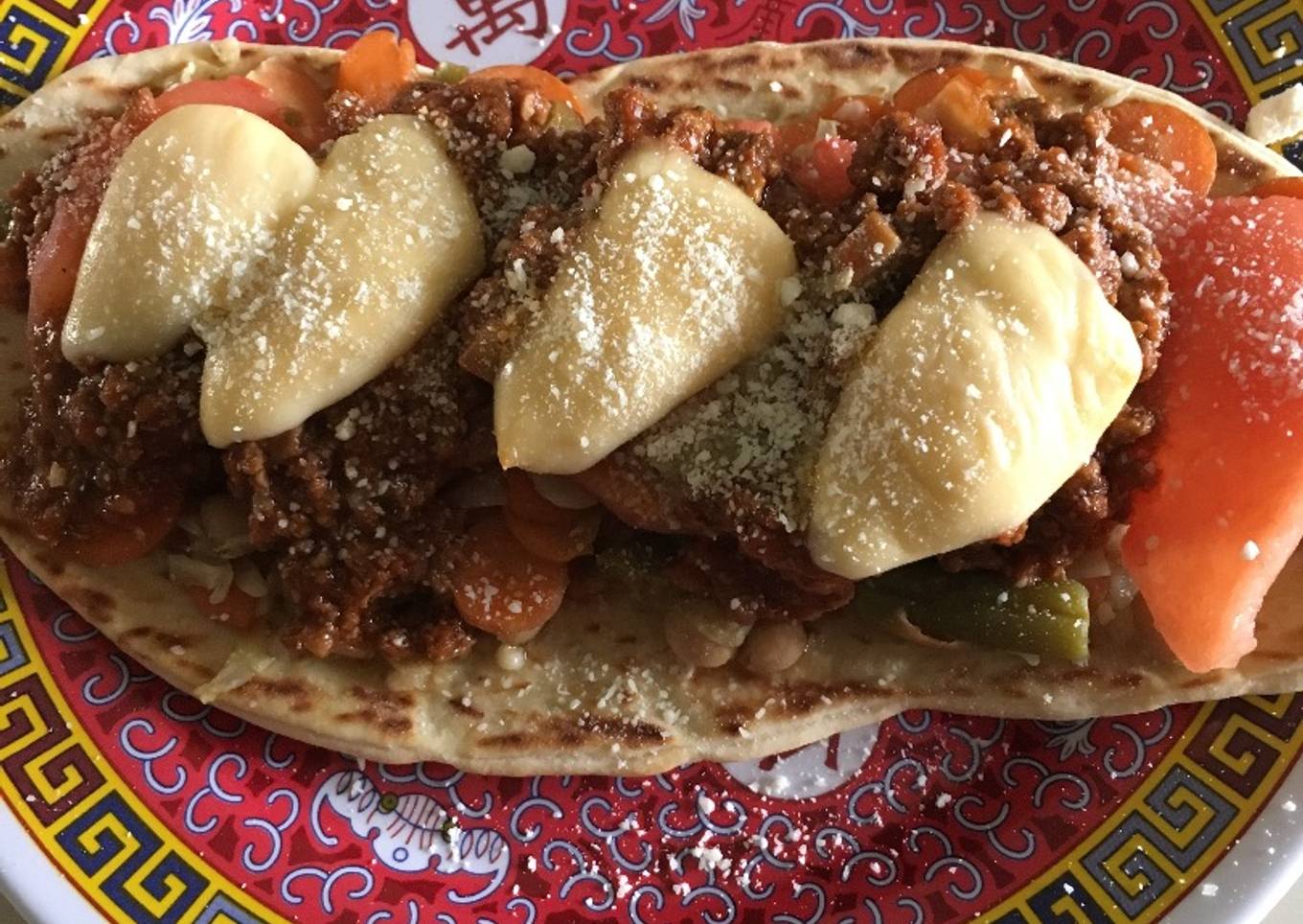 Tortillas a la parmesana