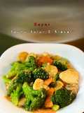 Sayur Tauhu Telur & Brokoli Cantonese (Chinese Style)