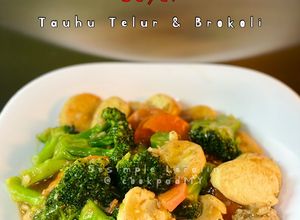 Gambar Sayur Tauhu Telur & Brokoli Cantonese (Chinese Style)