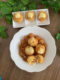 Foto resep Arancini Keju Bolognese