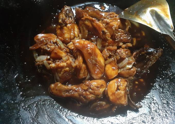 Ayam goreng mentega enaak,simple