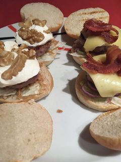 Una foto de Mini hamburguesas