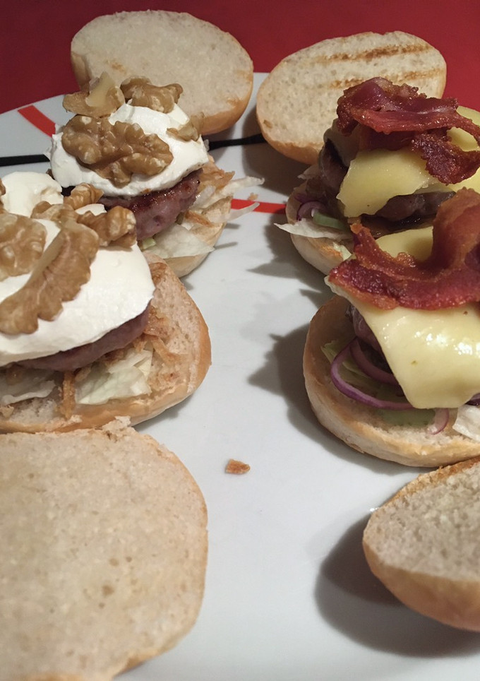 Una foto de Mini hamburguesas