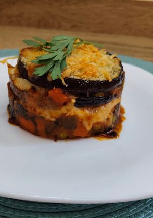 Foto principal de Moussaka de berenjena y pollo