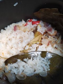 Foto resep Nasi liwet rice cooker simple