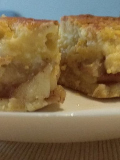 Almás vanília krémes pite recept fotója