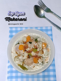Foto resep Sop Ayam Makaroni