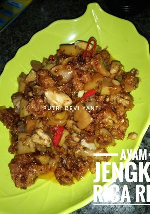 Foto resep Ayam Jengkol Rica Rica