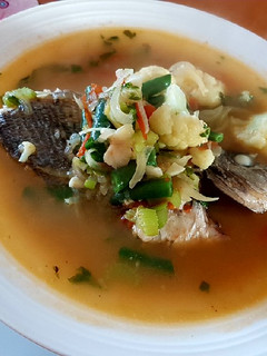 A picture of Fish n' Veggies Soup.