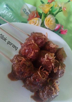 Foto resep Cilok Goreng Saos Kacang