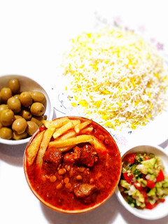 عکسی از دستور خورشت قیمه