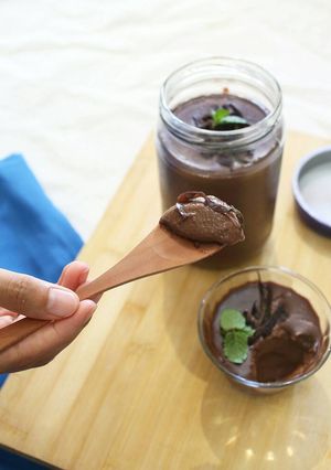 Foto resep Choco Mousse Pudding dengan Jelly Mushroom