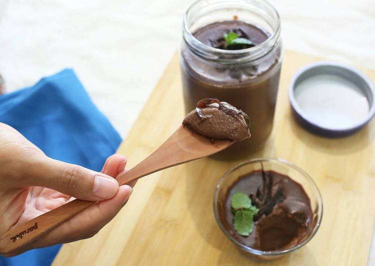 Resep Choco Mousse Pudding Dengan Jelly Mushroom Yang Enak