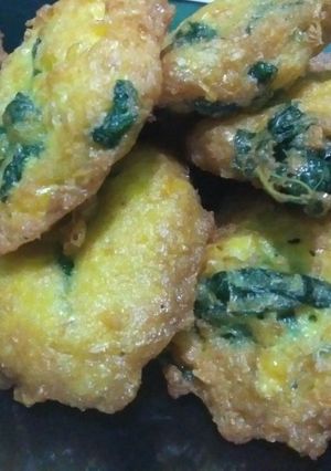 Foto resep Dadar Jagung Bayam