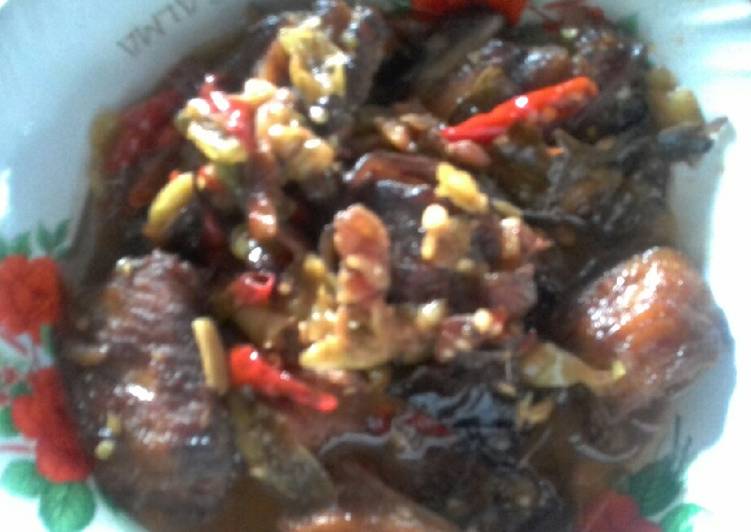 Langkah Mudah untuk Membuat Mangut pari bakar pedas manis Anti Gagal