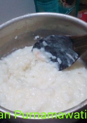 Foto resep Bubur Nasi Susu