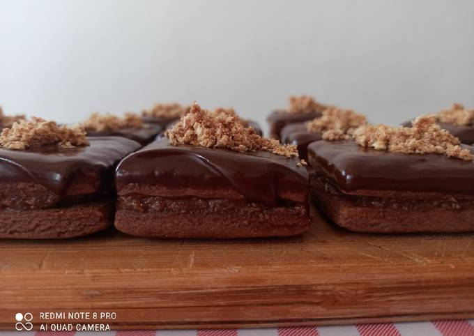 Sablé chocolat fourré Au banane