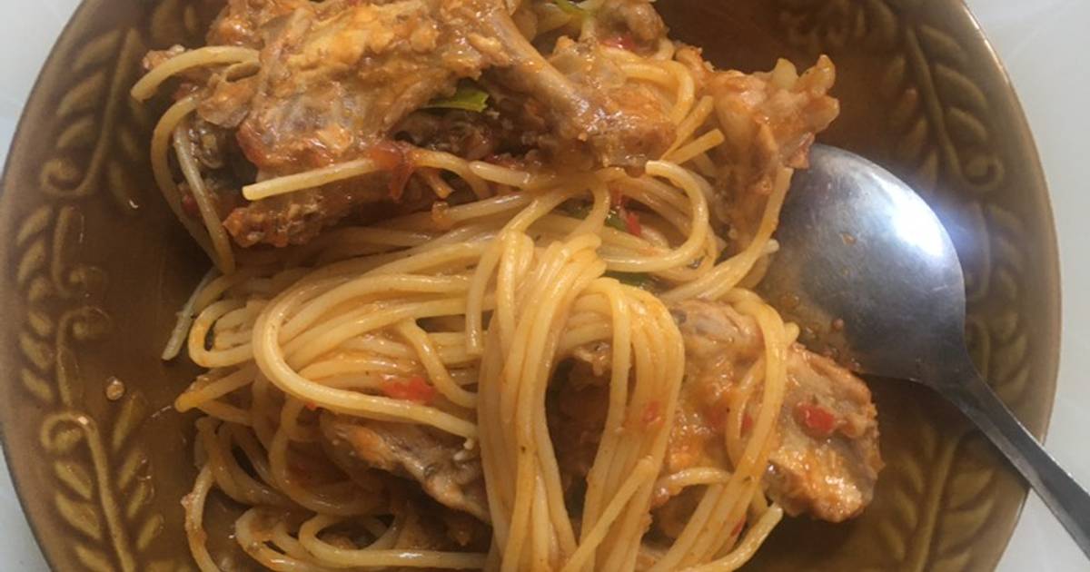 Resep Spaghetti Tulang oleh Wirda Safitri Cookpad