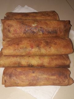 صورة لوصفة بوراك بالبطاطا والجبن 😊😋