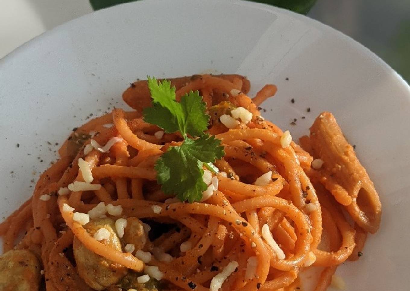 Achari Vege Pasta