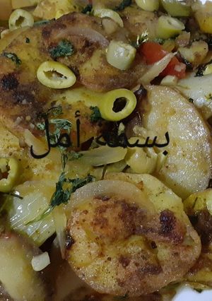 صورة لوصفة بطاطا كوشة رائعة المذاق 👍😋