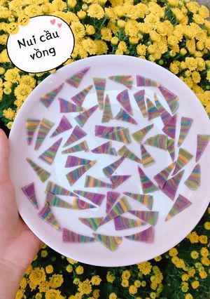 Hình của món Mì, nui tươi, khô rau củ.