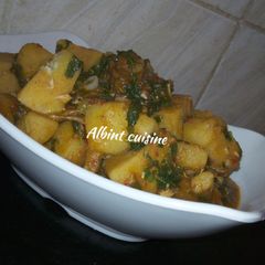 A picture of Yam porridge.